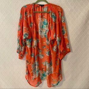 🌈3 For $20🌈 Torrid Sheer Open Front Kimono